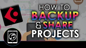 How To Backup & Share Cubasis 3 Projects (Stems, Multitracks, Midi)