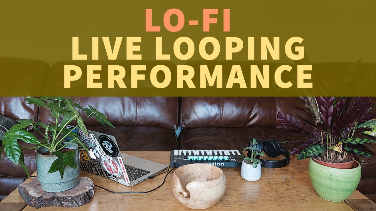 Ableton Live Looping Performance with Launchkey Mini mk3 (lofi) - YouTube