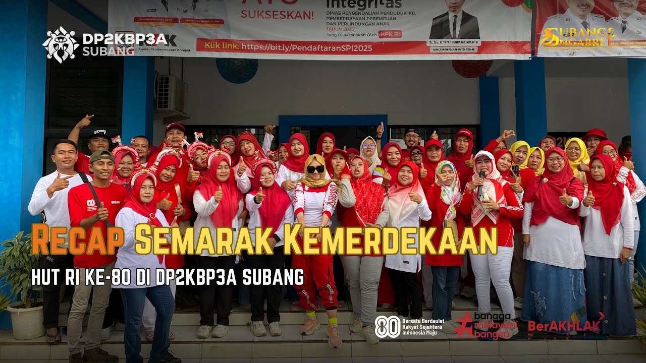 Dalam setiap tawa dan semangat lomba, tumbuh rasa kekompakan, persaudaraan, dan soliditas.
Acara penuh keceriaan ini bukan hanya merayakan kemerdekaan, tetapi juga mempererat kebersamaan kita semua. 🙌❤️

Terima kasih kepada seluruh keluarga besar DP2KBP3A Subang yang telah membuat momentum ini begitu meriah dan bermakna! 🎉

#DP2KBP3ASubang #SemarakKemerdekaan #DirgahayuRI #Lomba17an #Kebersamaan #Soliditas #Persaudaraan #SubangMerdeka  #subangngabret