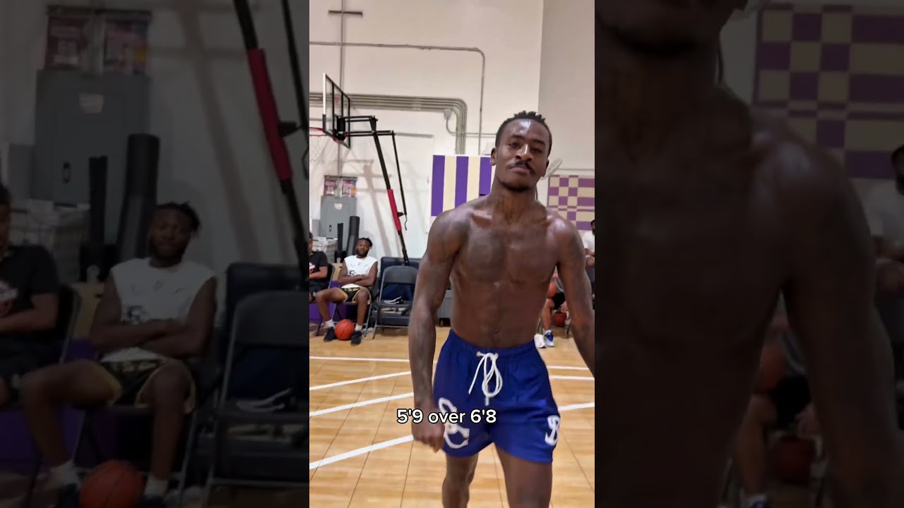 Ypk raye dunks over 6'8 jdub