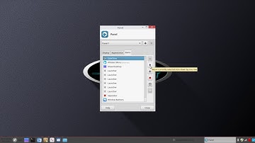 Adjust & Control Panel Applets in XFCE Desktop
