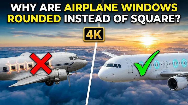 Why are airplane windows rounded instead of square?