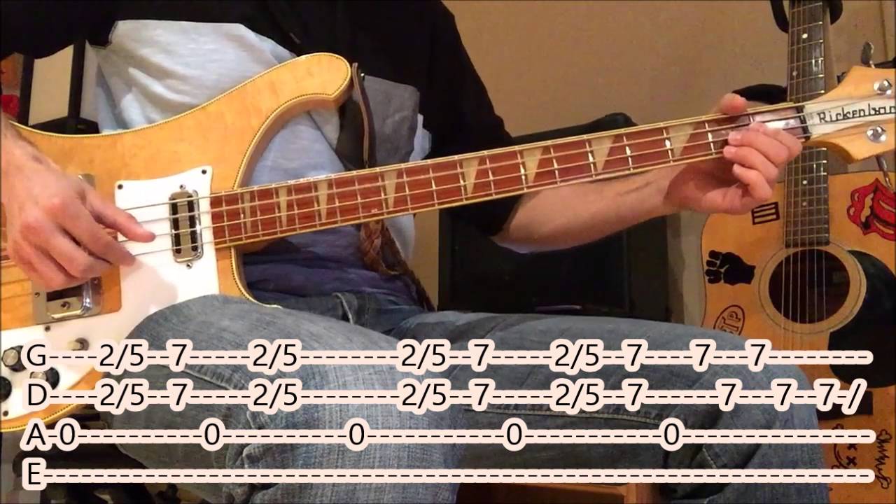 Heartbreaker by Led Zeppelin - Bass Tab - Guitar Instructor