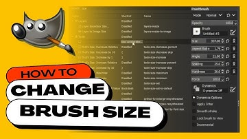How to Change the Brush Size in GIMP (Best Methods for Custom Sizing & Presets)