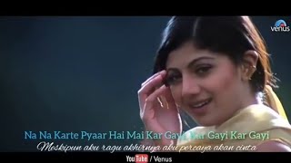 Na Na Karte Pyar - Dhadkan (2000) Lirik Terjemahan Indonesia