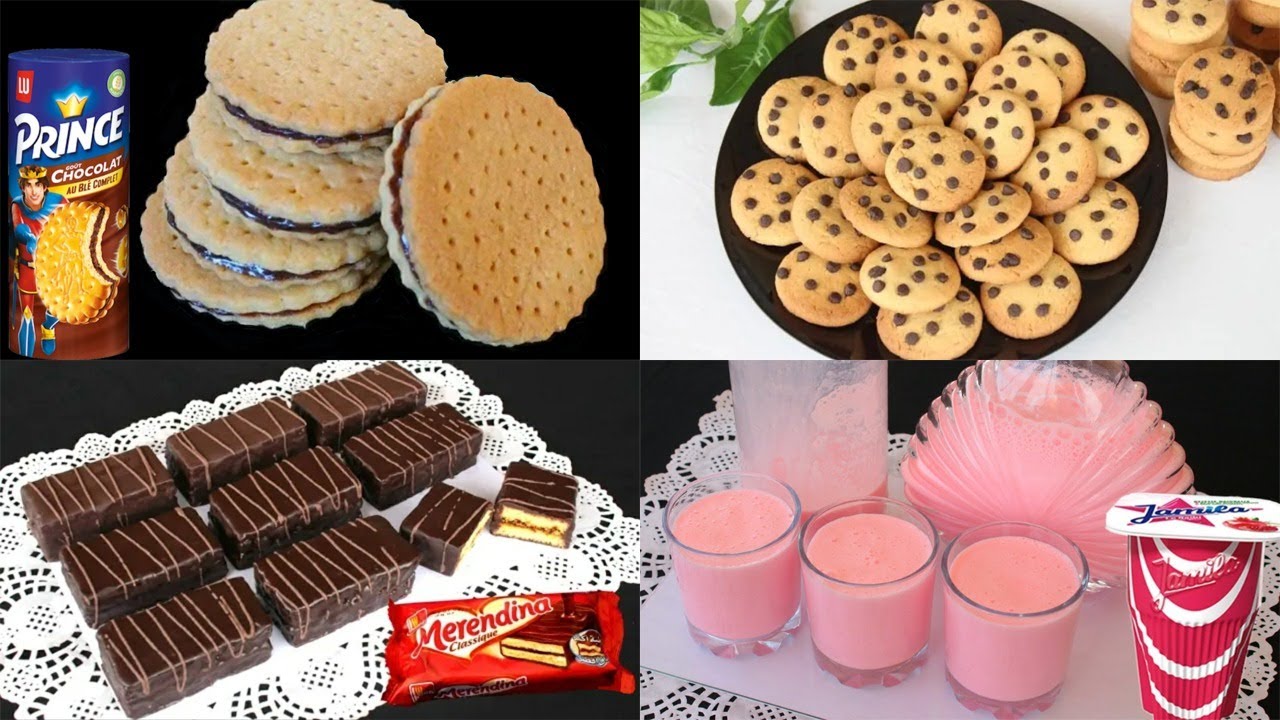 فرحي وليداتك في هذه الدخول المدرسي أسهل وأسرع 4 وصفات إقتصادية وسهلة رايبي جميلة كوكيز سهل ميرندينا