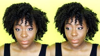 FLUFFY SOFT TWIST OUT ON NATURAL 4C HAIR USING BLUE MAGIC screenshot 4