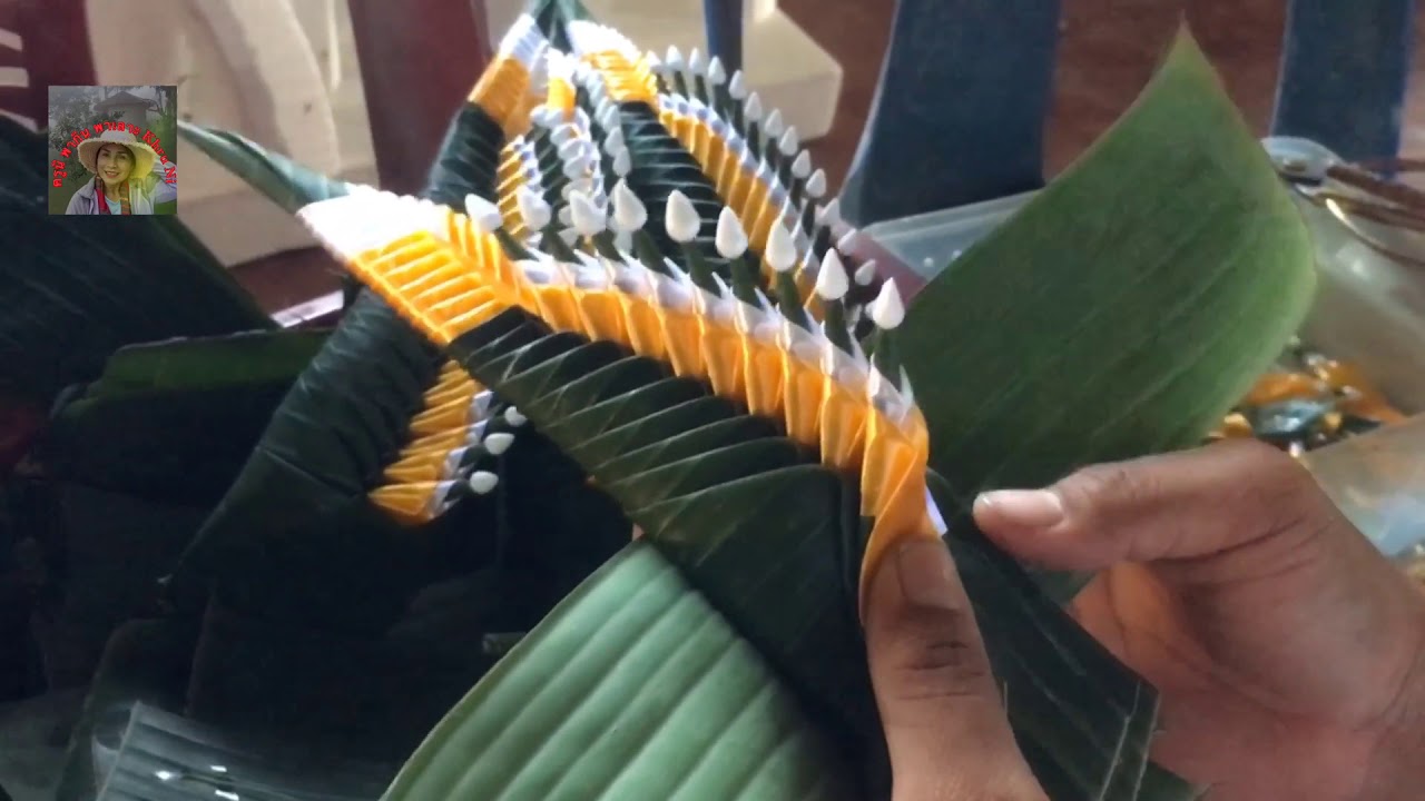 ทำบายศรีแม่ 16 สวยๆ  อย่างไร ดูคลิปนี้