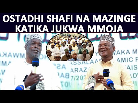 OSTADHI SHAFI NA MAZINGE KATIKA UBORA WAO MIMI NAIJUA MAN UNITED TU HIZO MAN ZA KIARABU SIZIJUI 