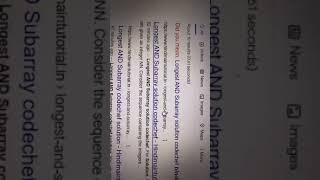 Longest AND subarray solution codechef