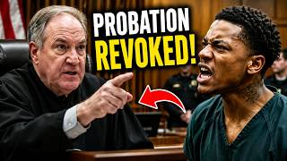 Probation Violated in Court — Judge Sends Defendant to State Jail for 15 Months
