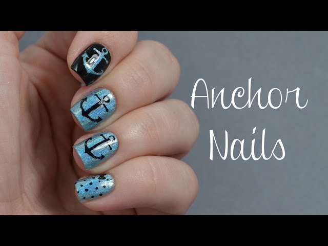 Pretty & Polished | Heart of the Ocean + Nautical Nail Art - FURIOUS FILER