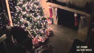 Santa Claus caught on video REAL proof he exists