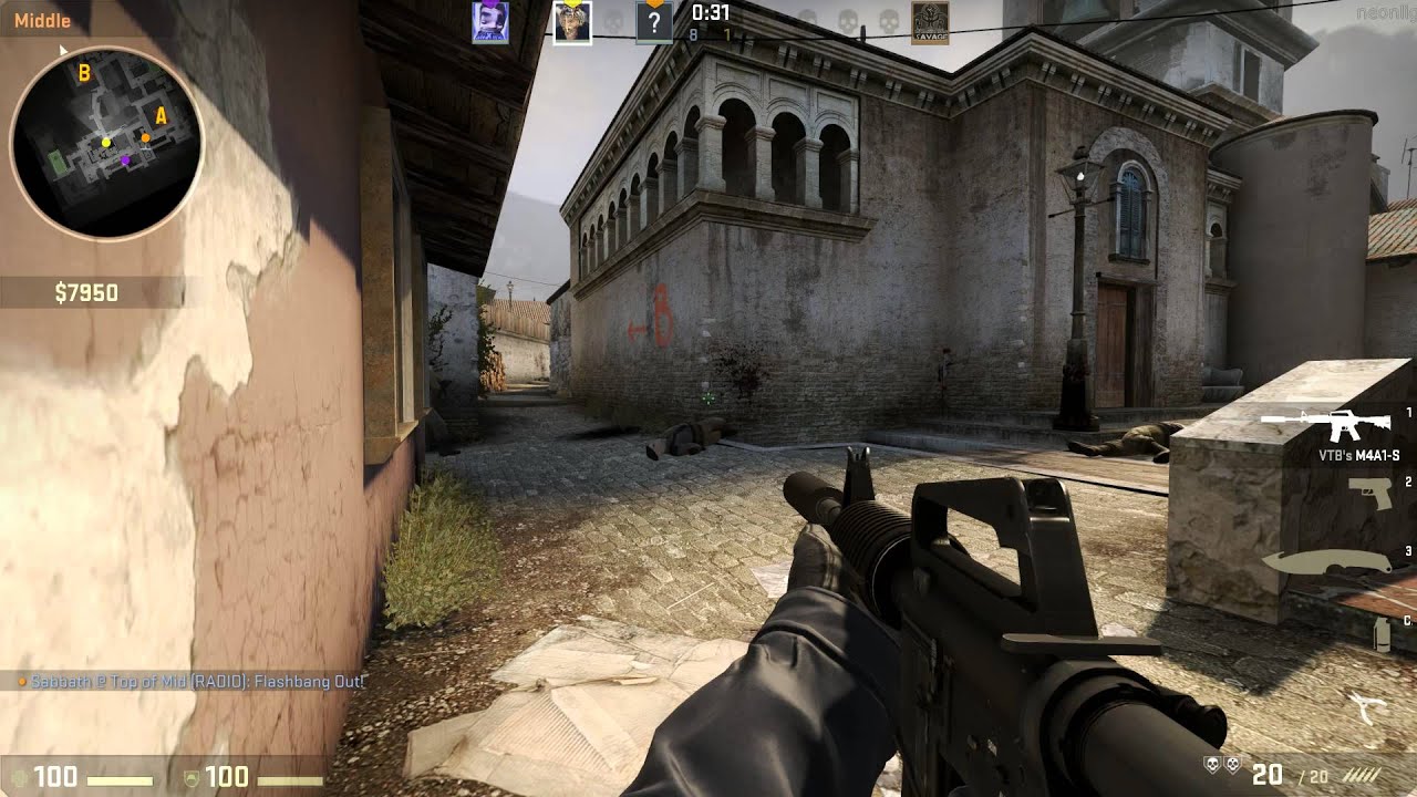 [CS:GO] .givashit vs New Revolution Gaming - de_Inferno - Cevo Open