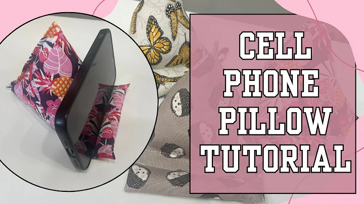 Cell Phone Pillow Tutorial || EASY Sewing Idea For Gifts
