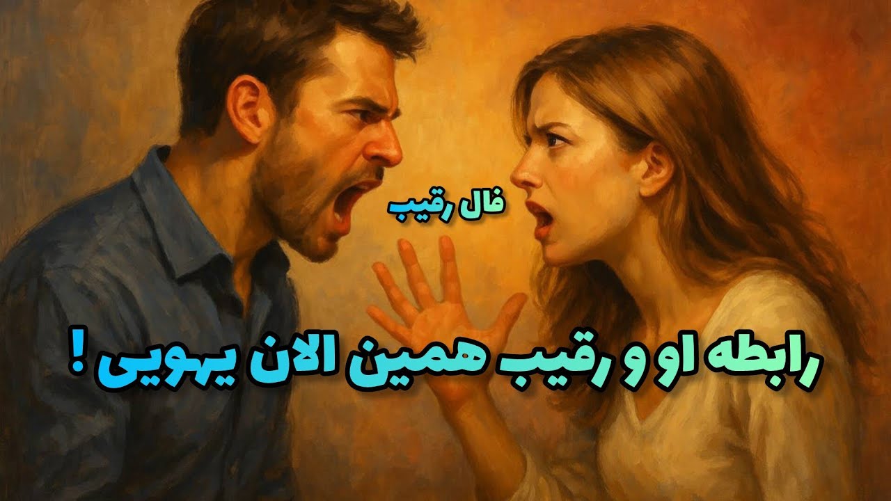 فال رقیب - رابطه او و رقیب همین الان یهویی!❤️🔑❤️