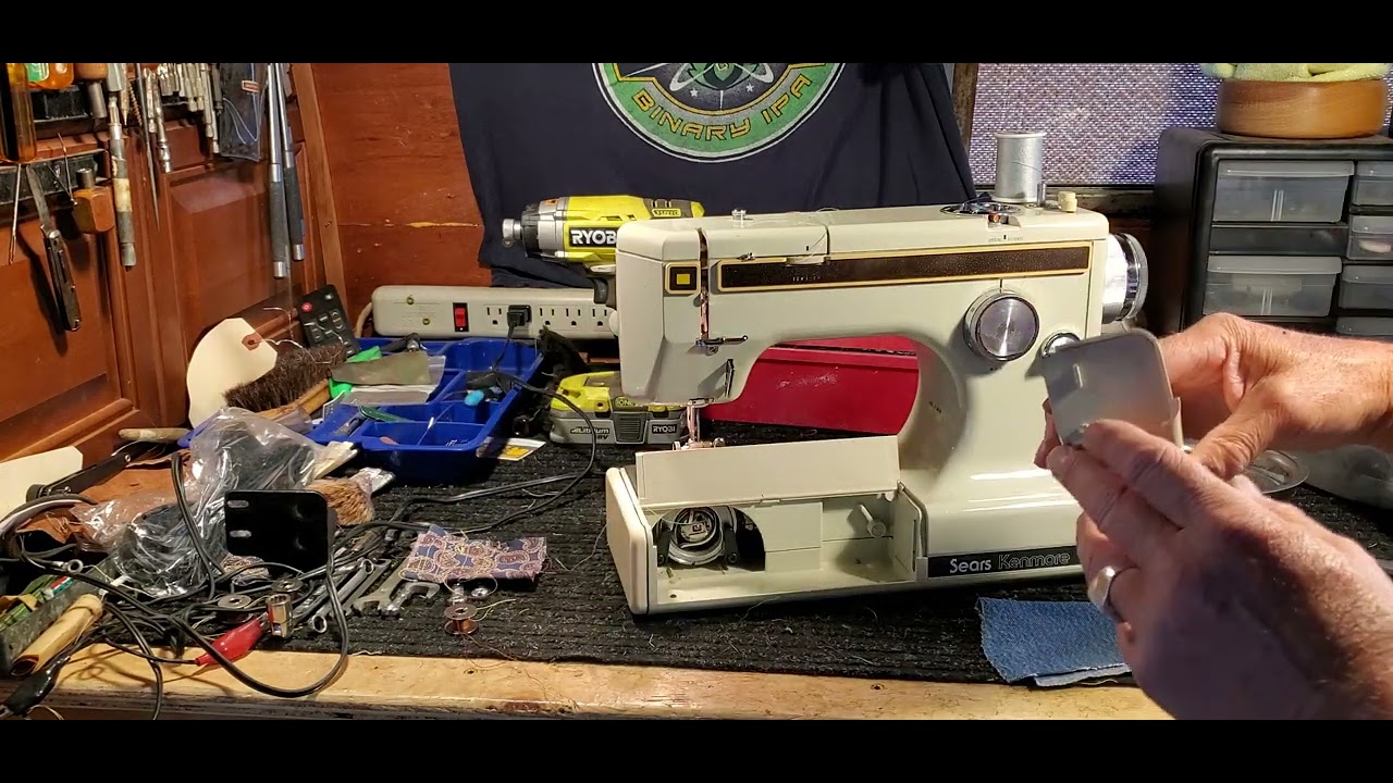 Kenmore 158.10500 Sewing Machine Final Test and Tutorial