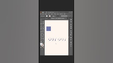 Text effect in Illustrator l Cutout Effect l Paper Cutout in Illustrator #ducthangds