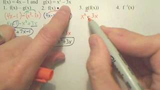 Benchmark 24a - Algebra 2