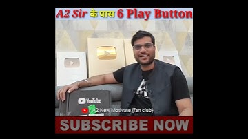 OMG 6 YouTube Play Button Unboxing by Arvind Arora Golden Play Button #shorts #arvind_arora #a2_sir