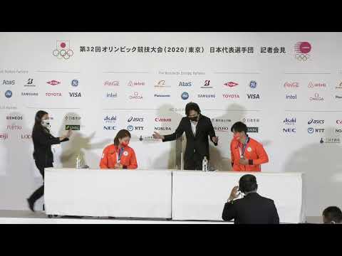 【LIVE】メダリスト記者会見 #バドミントン 渡辺勇大 選手 東野有紗 選手