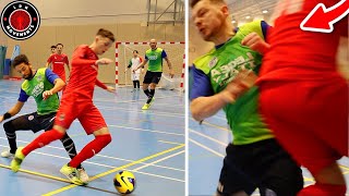 I Played in a PRO FUTSAL MATCH \& I Had a FIGHT! (Crazy Football Skills \& Goals)