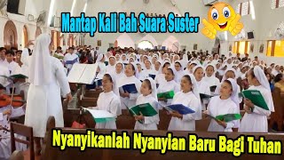 Mantab bah... lagu penutup Koor KYM bersama Frater TOR