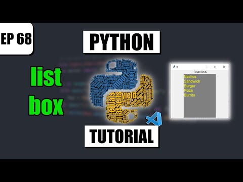 ΜΑΘΕ PYTHON ΤΩΡΑ // Φτιάξε το δικό σου List Box ! // EP 68