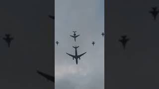 National Day Parade 2025 Aerial Displays By A330 Mrtt, F-16 And The G550