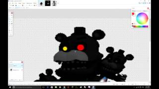 [FNAF | Speed Edit] Making Nightmare Adventure EnderGamer508! (REQUEST)