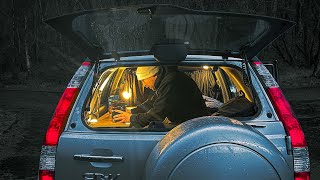 VERY SCARY! Solo Car Camping Experience  (in the Scottish Highlands)