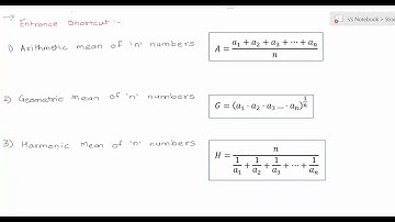 Sequence and series Revision Module 3 (Means , AM, GM, HM)
