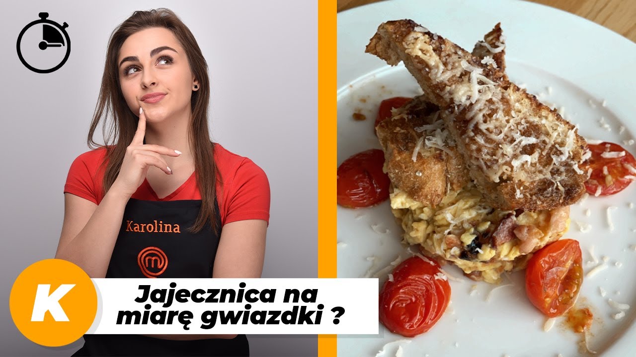 JAJECZNICA Z PARMEZANEM i karmelizowanym pomidorem balsamicznym | Śniadanie z Karolina Źródłowska