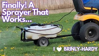 Picking The Best Lawn Sprayer For Your Needs (BRINLYHARDY Review/Assembly/Demo)