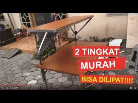  Meja  Lipat Laundry Custom  Pesanan Kota Yogyakarta  YouTube