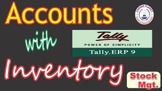 Tally ERP-9 Accounts with Inventory Basic Class-Hindi|Stock Group, Item,Units|Stock Mgt. in Tally Tally ERP-9 Accounts with Inventory Basic Class-Hindi|Stock Group, Item,Units|Stock Mgt. in Tally
