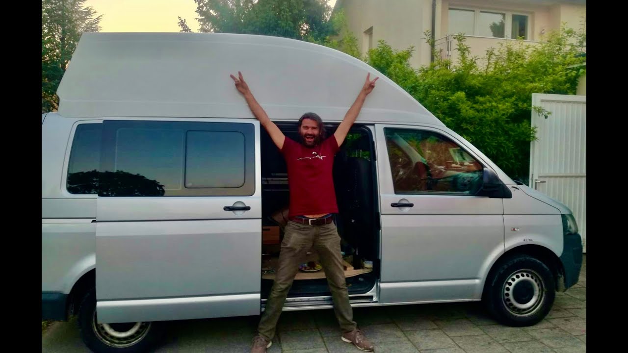 VW-T8 Transporter zum Wohnmobil, ( Teil 8 ) Dachausschnitt für HOCHDACH REIMO ERGOLINE VW-T8 Transporter zum Wohnmobil, ( Teil 8 ) Dachausschnitt für HOCHDACH REIMO ERGOLINE