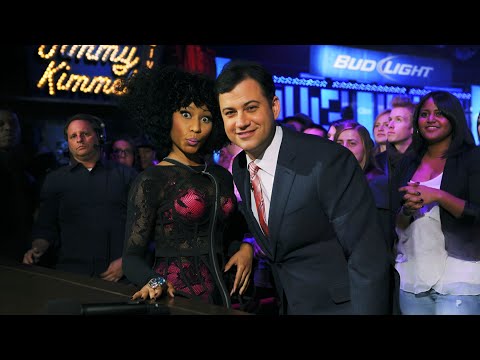 Nicki Minaj - Right Thru Me (Jimmy Kimmel Live!)