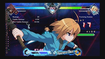 BBTAG Linne Combo Video (Solo and Cross Combos w/Ruby)
