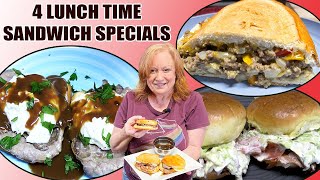 4 FLAVORFUL LUNCH SANDWICH SPECIALS