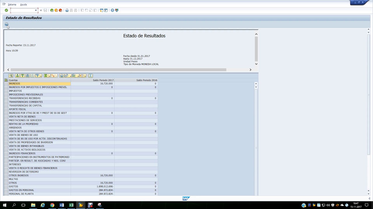 📗🚀 COMO usar SAP / Guia SAP Estado de Resultados ZFIGL015 / Curso SAP