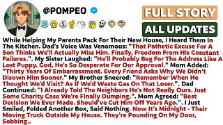 While Helping My Parents Pack For Their New House, I Heard Them In The Kitchen. Dads Voice Was...