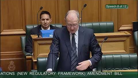 Telecommunications (New Regulatory Framework) Amendment Bill - Second Reading - Video 8