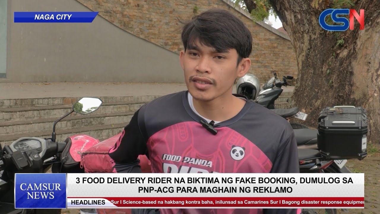 3 Food delivery rider na biktima ng fake booking, dumulog sa PNP-ACG para maghain ng reklamo
