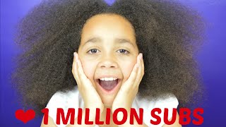 1 MILLION SUBSCRIBERS!! Toys AndMe Celebration - My Best Year Ever ❤️