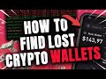 How to find lost crypto wallets  new ultimate crypto wallet finder bot 2024  143 in 2 hours