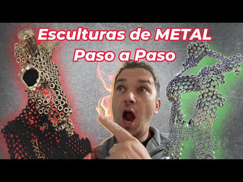 How to Make METAL SCULPTURES STEP BY STEP