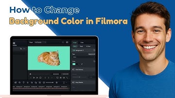 How To Change Background Color in Filmora | Customize Background Color | Filmora Tutorial