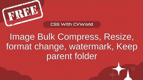 Bulk Image Resize Free Tool