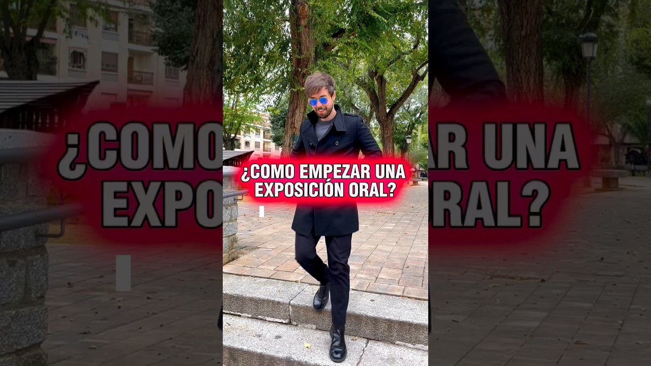 Cómo empezar una exposición ORAL 👌4 ejemplos PROFESIONALES 